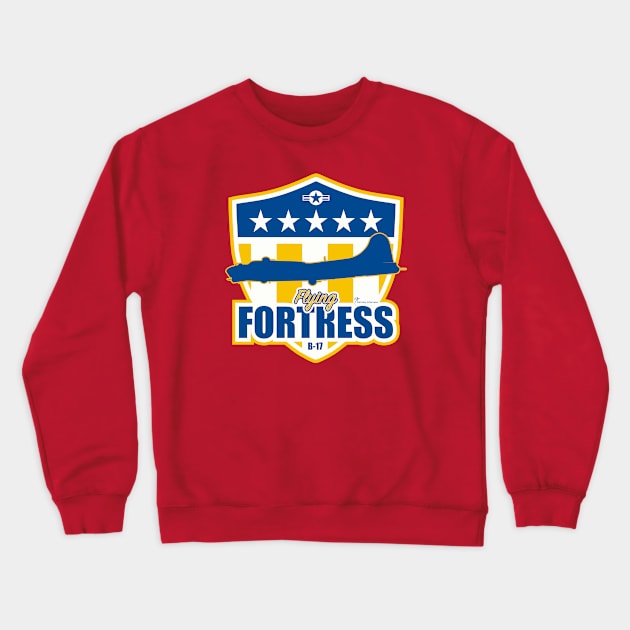 B-17 Flying Fortress Crewneck Sweatshirt by Aircrew Interview